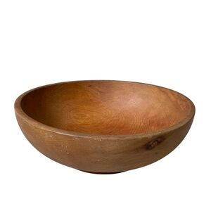 HANDMADE Vintage Wooden Bowl
